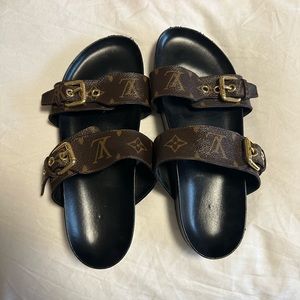 AUTHENTIC louis vuitton birkenstocks